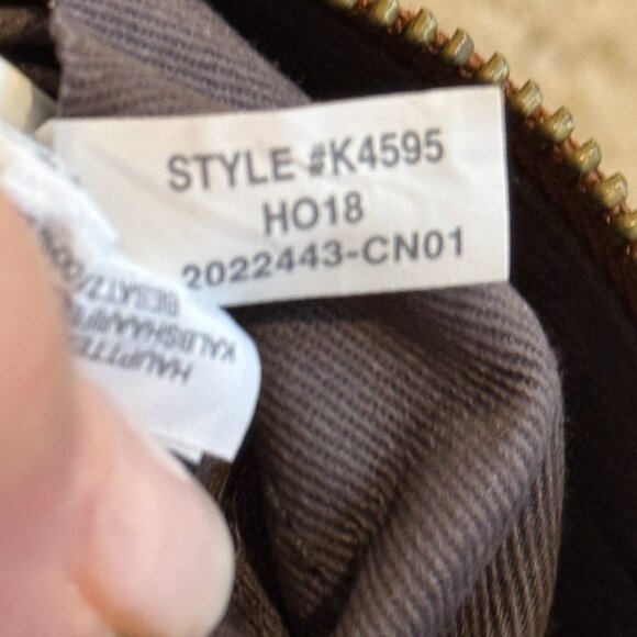 Madewell Leather Calf Hair Spotted Pouch Wallet Bittersweet #K4595 Boho Preppy - Picture 7 of 14